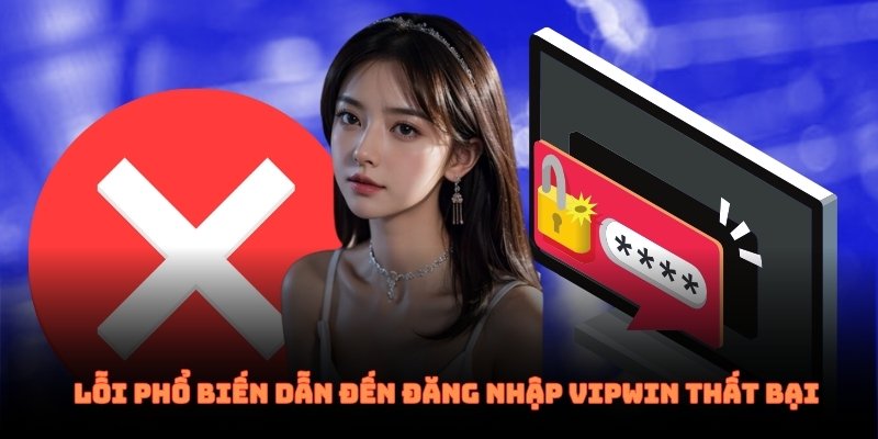 Lỗi phổ biến càn tránh khi đăng nhập VipWin