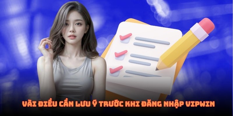 Lưu ý quan trọng cần nắm trước khi đăng nhập VipWin
